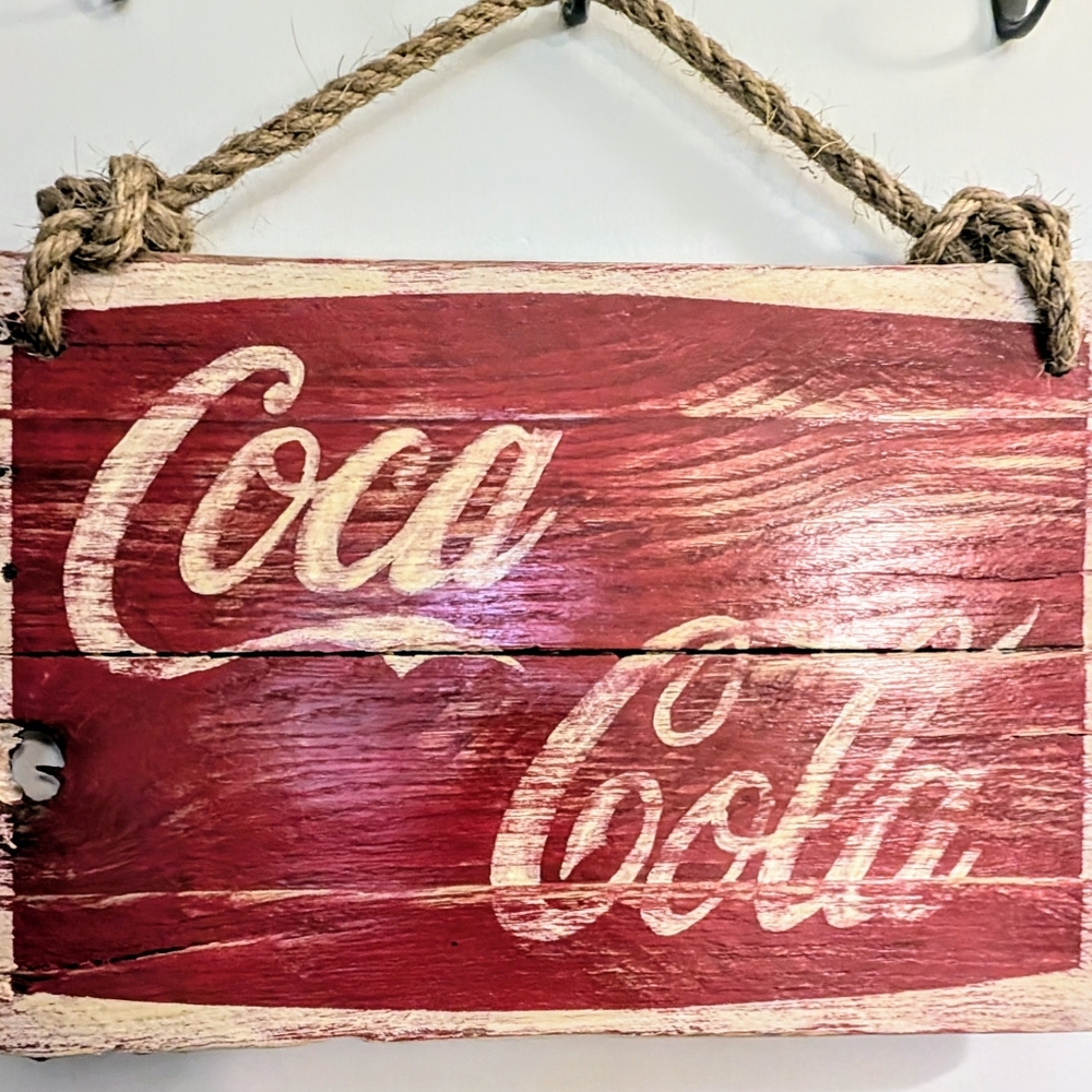 Coca-Cola Hanging Vintage Style Home Decor
